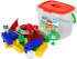 Fotoja e Set i lodrave Wader Building Blocks in A Bucket 41234, 52 elemente, Picture 1