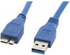 Fotoja e Kabllo USB Lanberg USB-A - micro-B CA-US3M-10CC-0005-B, 0.5 m, blu, Picture 1
