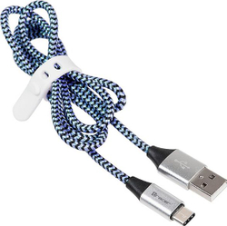 Fotoja e Kabllo Tracer USB-A - USB-C, 1m, e kaltër