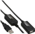 Fotoja e Kabllo InLine USB-A, 10 m, e zezë, Picture 1
