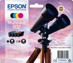 Fotoja e Set ngjyra për printer Epson 502 (CMYK)