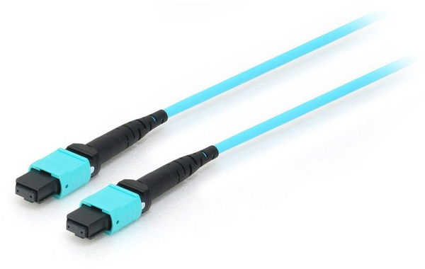 Fotoja e Kabllo patchcord Equip, me fibër optike MTP-MTP, multimode OM4, 7m