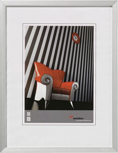 Fotoja e Kornizë fotografie Walther Chair (AJ040S), 30x40 cm, e argjendtë