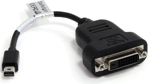 Fotoja e Përshtatës StarTech DisplayPort Mini - DVI-D, 0.2m, i zi