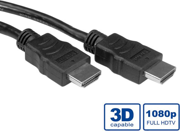 Fotoja e Kabllo HDMI Value (11.99.5542), 2 m, e zezë