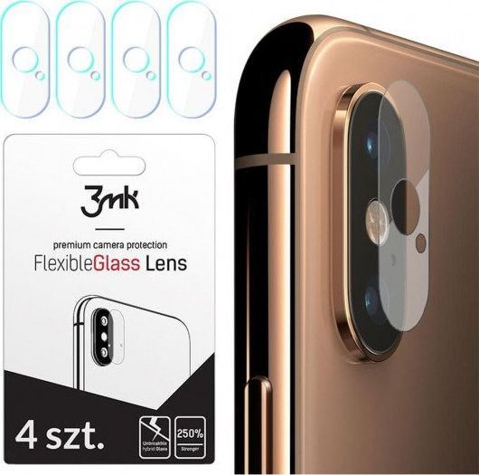 Fotoja e Xham mbrojtës kamere 3MK për iPhone XS Max