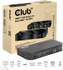 Fotoja e Ndërprerës Club3D Network Switch - Switch, HDMI KVM Switch - Dual HDMI 4K @ 60Hz, Picture 1
