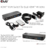 Fotoja e Ndërprerës Club3D Network Switch - Switch, HDMI KVM Switch - Dual HDMI 4K @ 60Hz, Picture 4