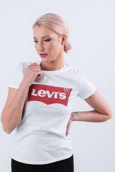 Fotoja e Maicë për femra Levi's, XS, e bardhë