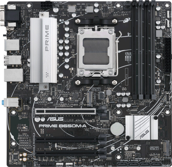 Fotoja e Pllakë amë ASUS PRIME B650M-A - AMD B650