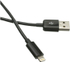 Fotoja e Kabllo C-TECH USB 2.0 Lightning, 1m, e zezë, Picture 1
