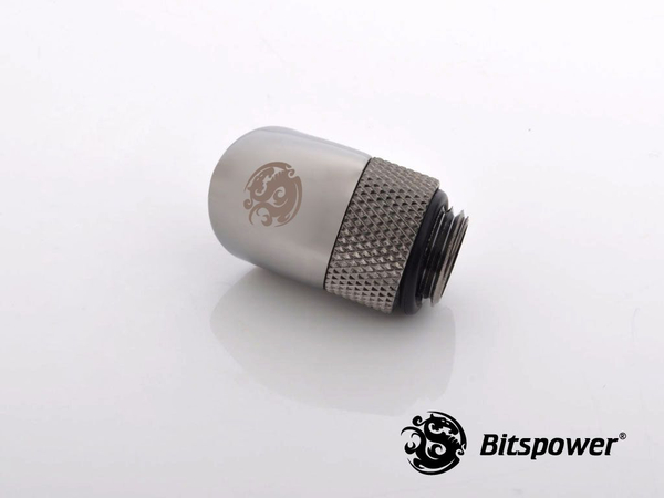 Fotoja e Lidhës për ftohës procesori Bitspower G1/4", rrotullues 45-gradë IG1/4"