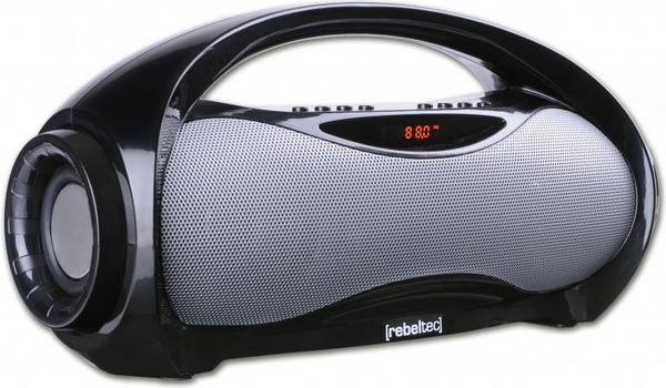 Fotoja e Altoparlant Rebeltec Soundbox 320 RBLGLO00011, 16W, bluetooth, i hirtë