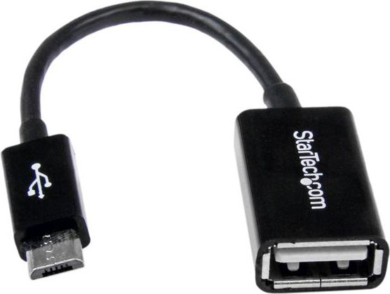 Fotoja e Përshtatës StarTech microUSB - USB A, i zi