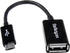 Fotoja e Përshtatës StarTech microUSB - USB A, i zi, Picture 1