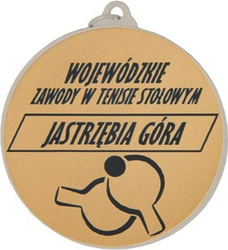 Fotoja e Medalje Victoria Sport, 40 x 2 mm, e argjendtë