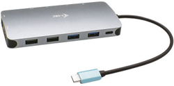 Fotoja e Stacion docking i-tec, USB-C Metal Nano, 2xDP, HDMI, PD, 100W