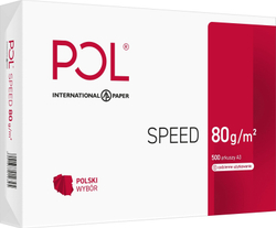 Fotoja e Fleta të bardha shtypi International Paper PolSpeed ​​A3, 500 copë