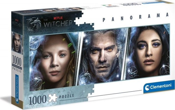 Fotoja e Puzzle Clementoni 100 panorama Witcher 39593