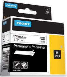 Fotoja e Etiketë letre për printer Dymo 18483, 12 mm, 5.5 m