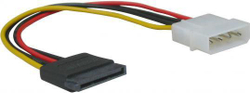Fotoja e Kabllo Logo, Molex - SATA (24121), 0.2m, shumëngjyrëshe