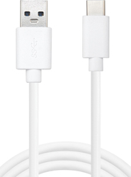 Fotoja e Kabllo Sandberg USB-A në USB-C, 1m, e bardhë