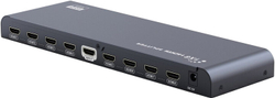 Fotoja e Hub PremiumCord HDMI 2.0 1-8 porte, 4K x 2K/60Hz, FULL HD, 3D, i zi