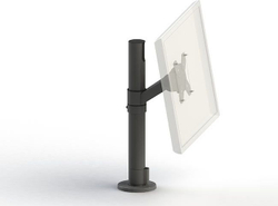 Fotoja e Mbajtëse për monitor SpacePole (SPV1101-02), e zezë