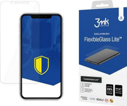 Fotoja e Xham mbrojtës 3MK FlexibleGlass Hybrid për iPhone XR, transparent
