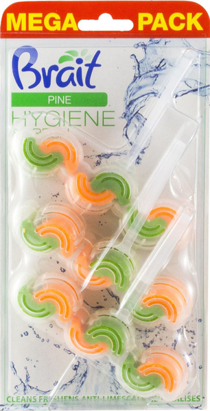 Fotoja e Aromë për tualet Brait Hygiene & Fresh, 3x45g
