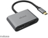 Fotoja e Kabllo Akasa USB Type C 2in1, HDMI, D-Sub, 18cm, Picture 2