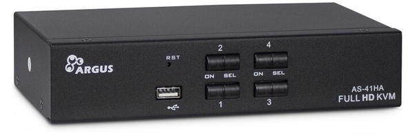 Fotoja e Switch KVM INTER-TECH AS-41HA, 4-porte, HDMI