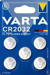 Fotoja e Bateri litium VARTA CR 2032, 5 copë