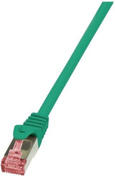 Fotoja e Kabllo patchcord LogiLink Cat.6, S/FTP, 1.5m, e gjelbër