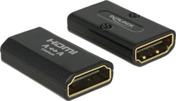 Fotoja e Përshtatës Delock HDMI - HDMI, i zi