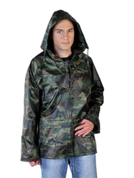 Fotoja e Xhaketë shiu Reis Hooded, M, kamuflazh