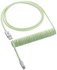 Fotoja e Kabllo spirale CableMod Classic, USB-C/USB-A, 1,5m, e gjelbër e çelët, Picture 1