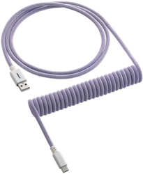 Fotoja e Kabllo spirale CableMod Classic, USB-C/USB-A, 1,5m, vjollcë