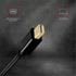 Fotoja e Kabllo AXAGON mini DisplayPort - HDMI 1.4, 4K @ 30Hz, 1.8m, e zezë, Picture 4