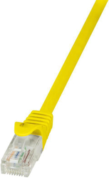Fotoja e Kabllo rrjeti LogiLink CP2037U, Cat 6 U/UTP, RJ‑45, 1 m, e verdhë