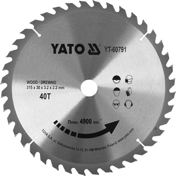 Fotoja e Disk prerës Yato (YT-60791)