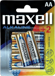 Fotoja e Bateri Maxell AA / R6, 6 copë