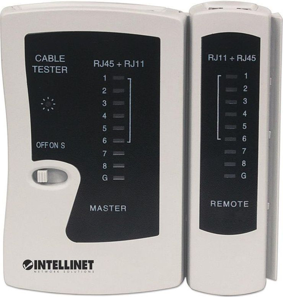 Fotoja e Tester për kabllo Intellinet Network Solutions 780087, RJ45/ RJ12/ RJ11