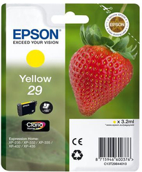 Fotoja e Ngjyrë për printer Epson Claria Home SP 29, e verdhë