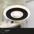 Fotoja e Ndriçues Briloner LED 8,4 cm, 3x LED, 5W, 460 lm, i zi, Picture 2