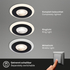 Fotoja e Ndriçues Briloner LED 8,4 cm, 3x LED, 5W, 460 lm, i zi, Picture 4