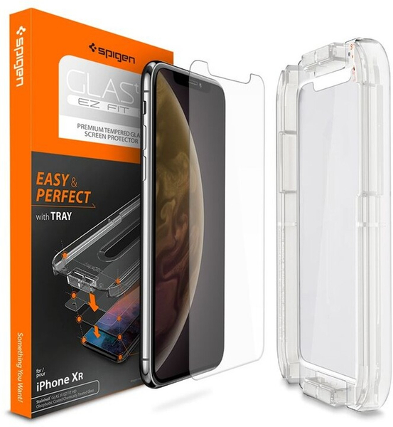 Fotoja e Xham mbrojtës Spigen Glas.tR EZ Fit për Apple iPhone XR