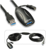 Fotoja e Kabllo Lindy USB-A - USB-A, 10m, e zezë, Picture 1