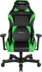 Fotoja e Karrige gaming Clutch Chairz Gear Alpha (GRA66BG), 37 × 45 × (44–57) cm, e gjelbër