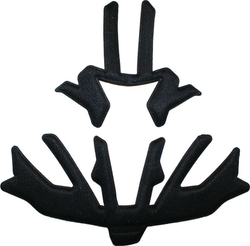 Fotoja e Set pëlhurash mbushjeje për helmetë Bell 4Forty MIPS, XL (61–65 cm), të zeza